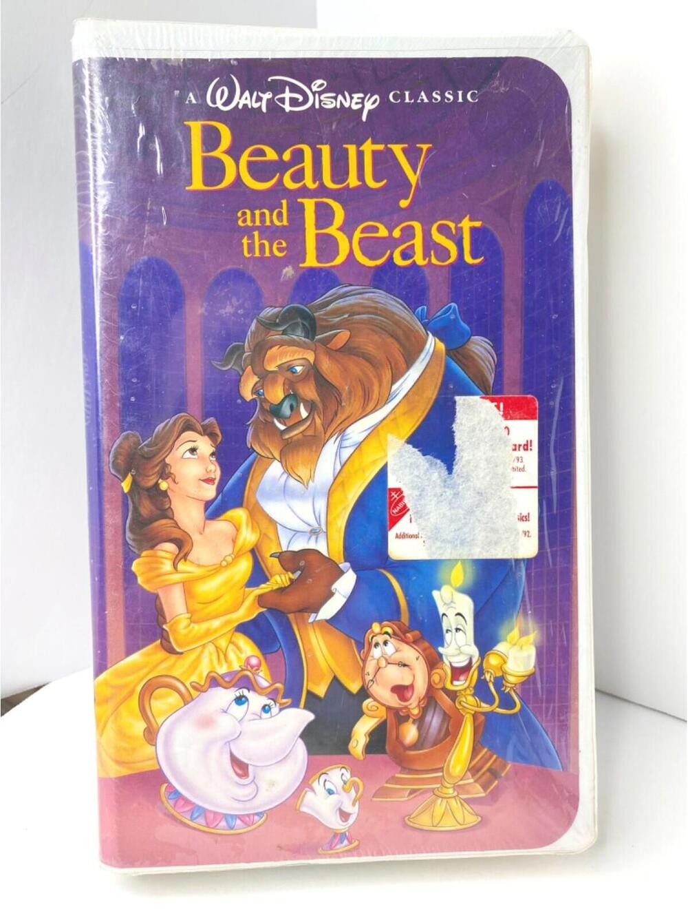 RARE Black Diamond Classic Walt Disney's Beauty And The Beast - VHS Sealed NEW